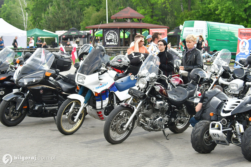 Motomajówka 2025 w Biłgoraju: Motocykliści nad Zalewem Bojary