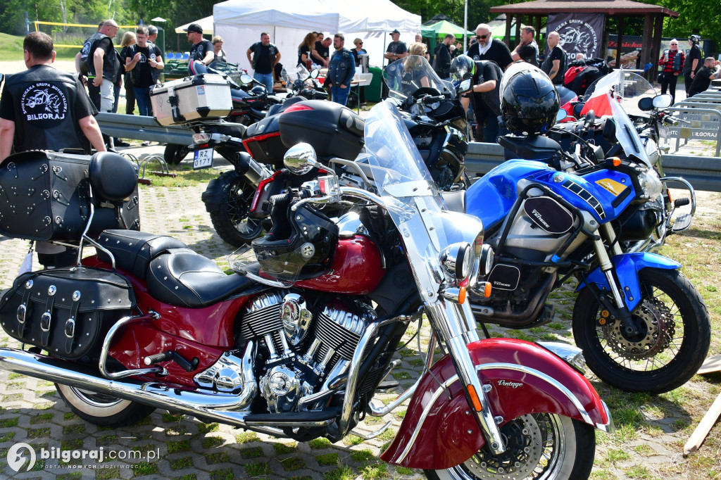 Motomajówka 2025 w Biłgoraju: Motocykliści nad Zalewem Bojary