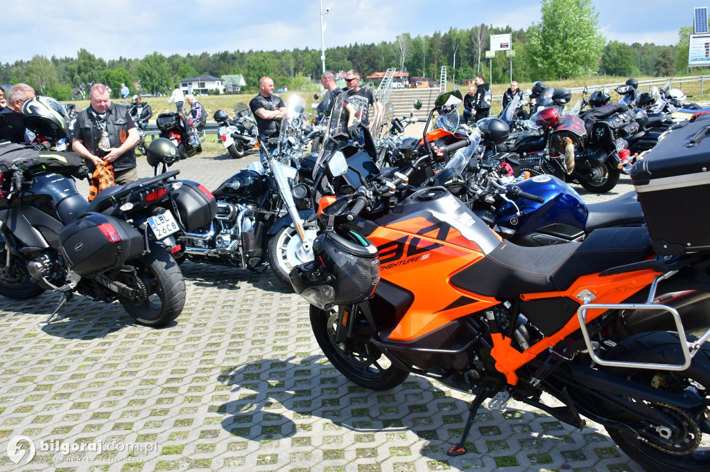 Motomajówka 2025 w Biłgoraju: Motocykliści nad Zalewem Bojary