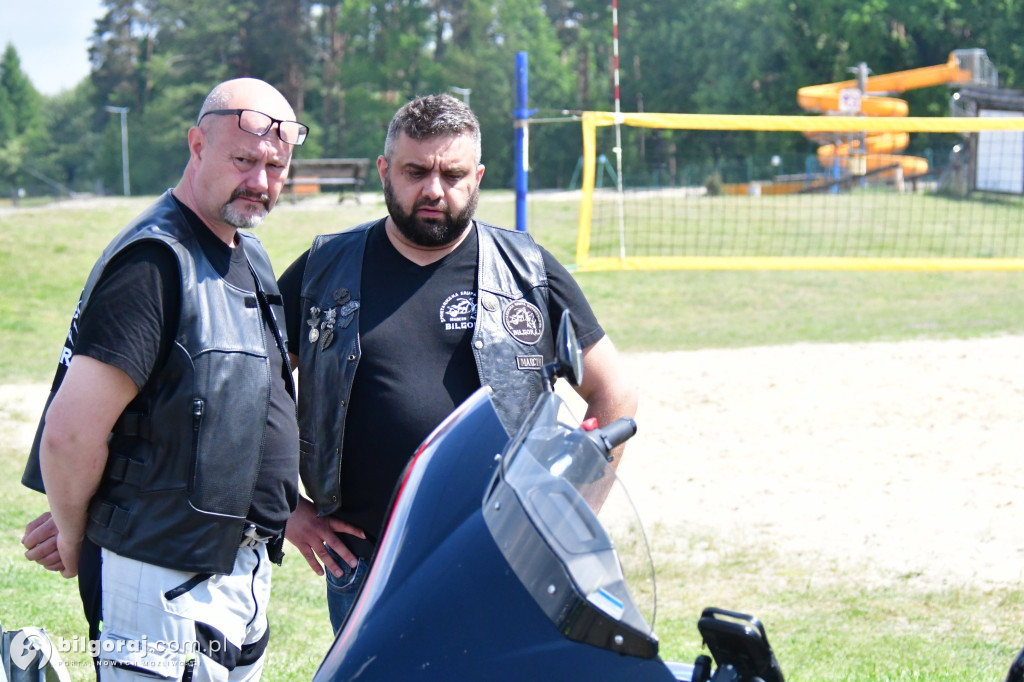 Motomajówka 2025 w Biłgoraju: Motocykliści nad Zalewem Bojary