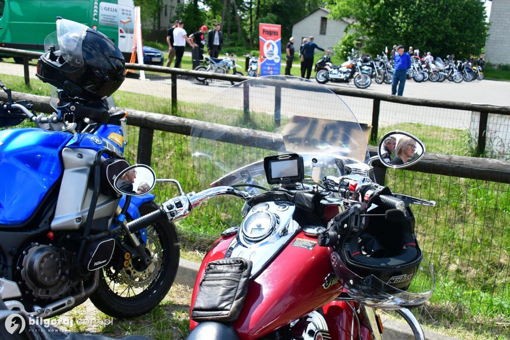 Motomajówka 2025 w Biłgoraju: Motocykliści nad Zalewem Bojary