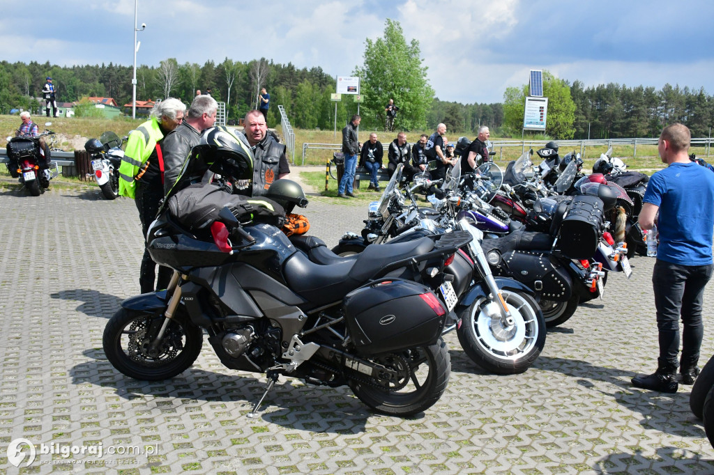 Motomajówka 2025 w Biłgoraju: Motocykliści nad Zalewem Bojary