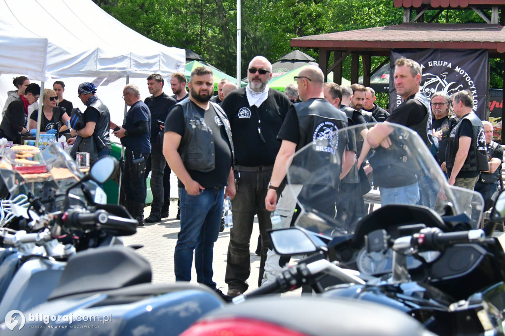 Motomajówka 2025 w Biłgoraju: Motocykliści nad Zalewem Bojary