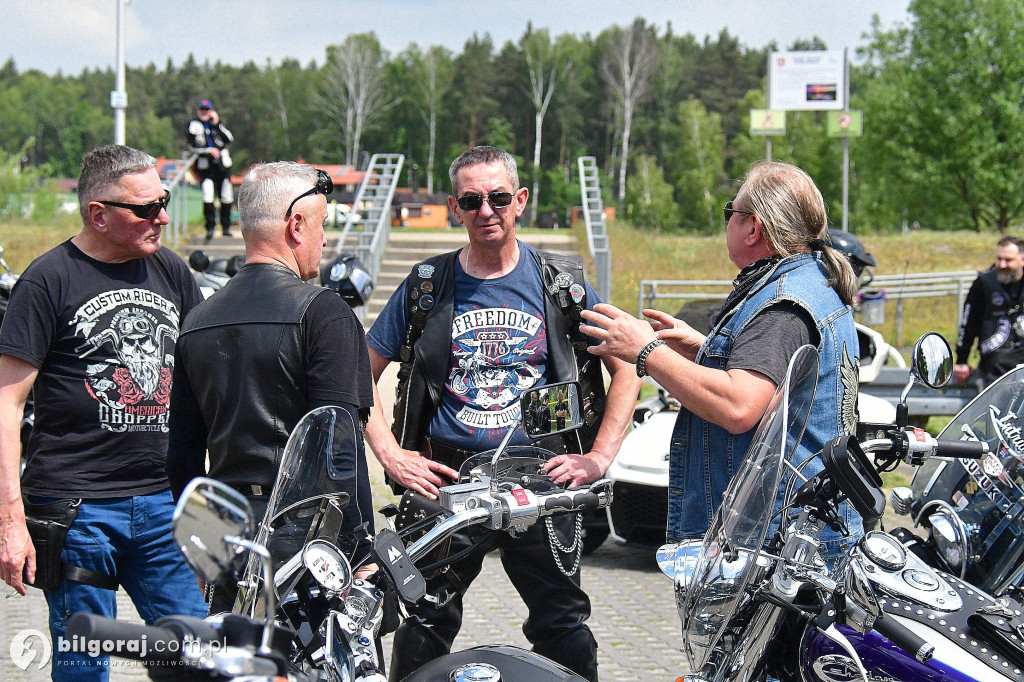 Motomajówka 2025 w Biłgoraju: Motocykliści nad Zalewem Bojary