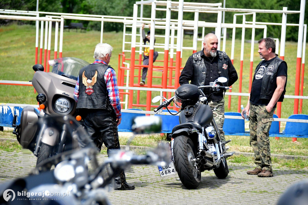 Motomajówka 2025 w Biłgoraju: Motocykliści nad Zalewem Bojary