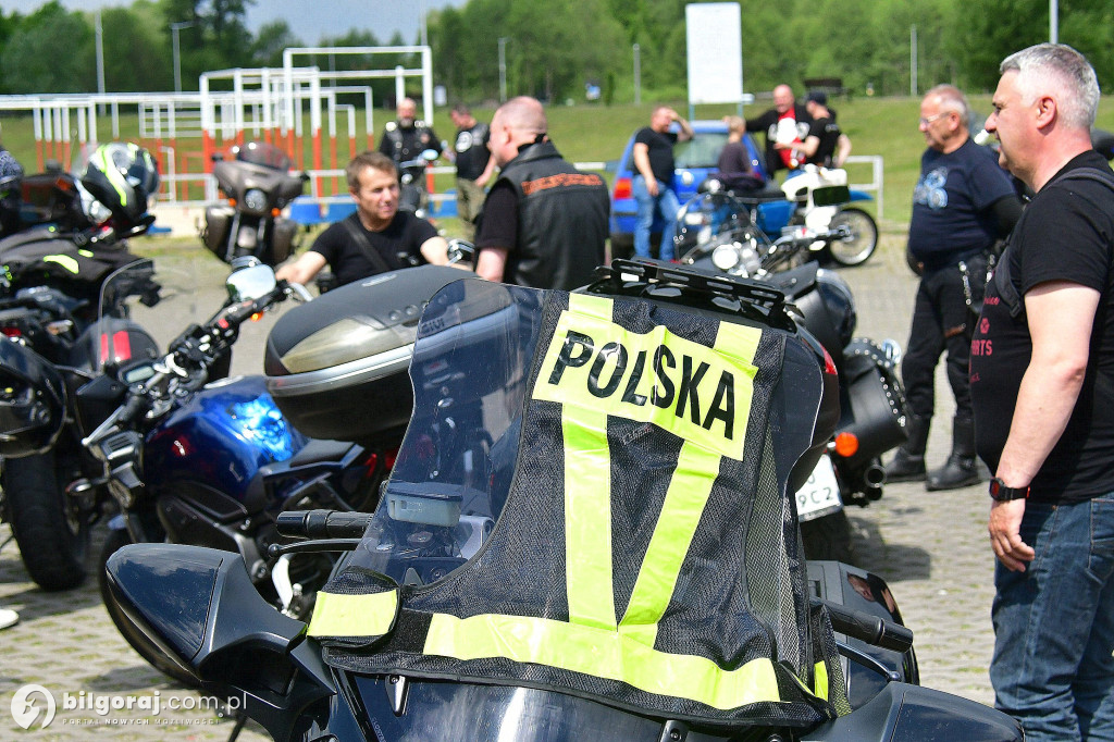 Motomajówka 2025 w Biłgoraju: Motocykliści nad Zalewem Bojary