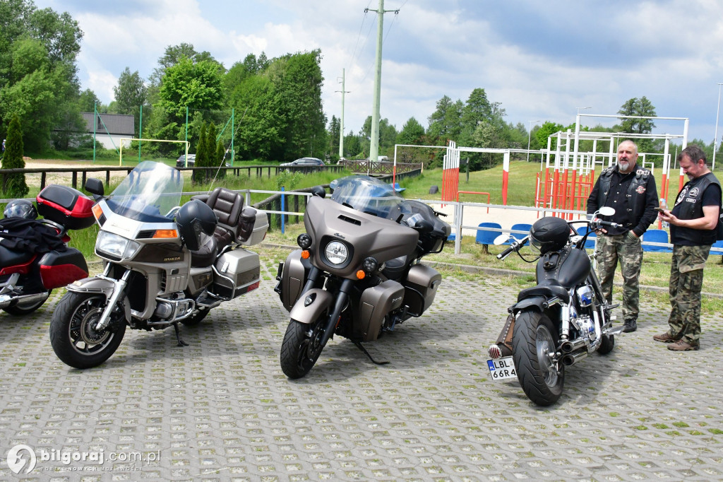 Motomajówka 2025 w Biłgoraju: Motocykliści nad Zalewem Bojary