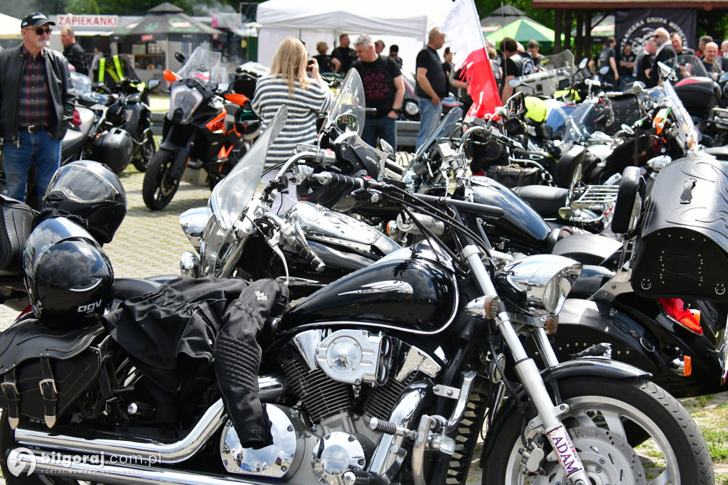 Motomajówka 2025 w Biłgoraju: Motocykliści nad Zalewem Bojary