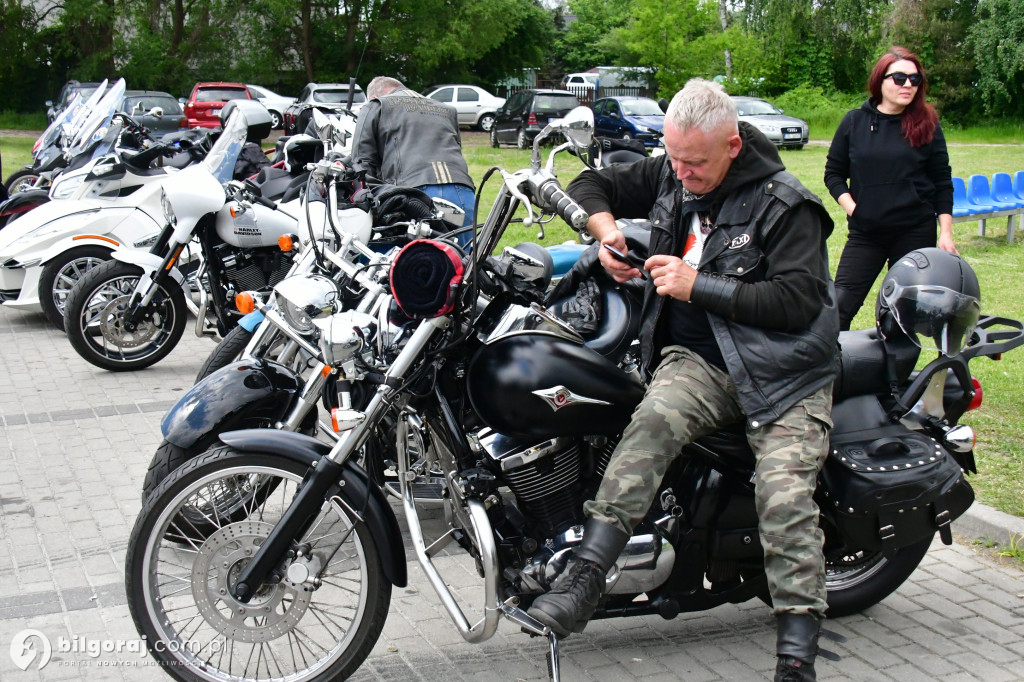 Motomajówka 2025 w Biłgoraju: Motocykliści nad Zalewem Bojary