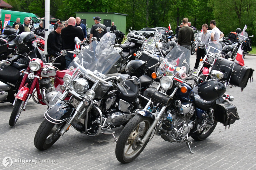 Motomajówka 2025 w Biłgoraju: Motocykliści nad Zalewem Bojary