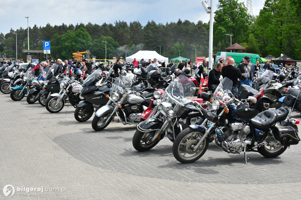 Motomajówka 2025 w Biłgoraju: Motocykliści nad Zalewem Bojary