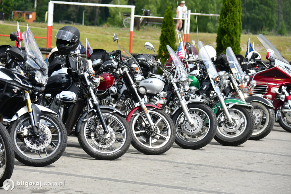 Motomajówka 2025 w Biłgoraju: Motocykliści nad Zalewem Bojary
