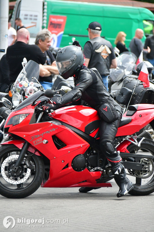 Motomajówka 2025 w Biłgoraju: Motocykliści nad Zalewem Bojary