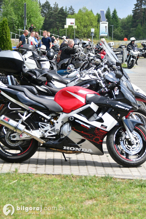 Motomajówka 2025 w Biłgoraju: Motocykliści nad Zalewem Bojary