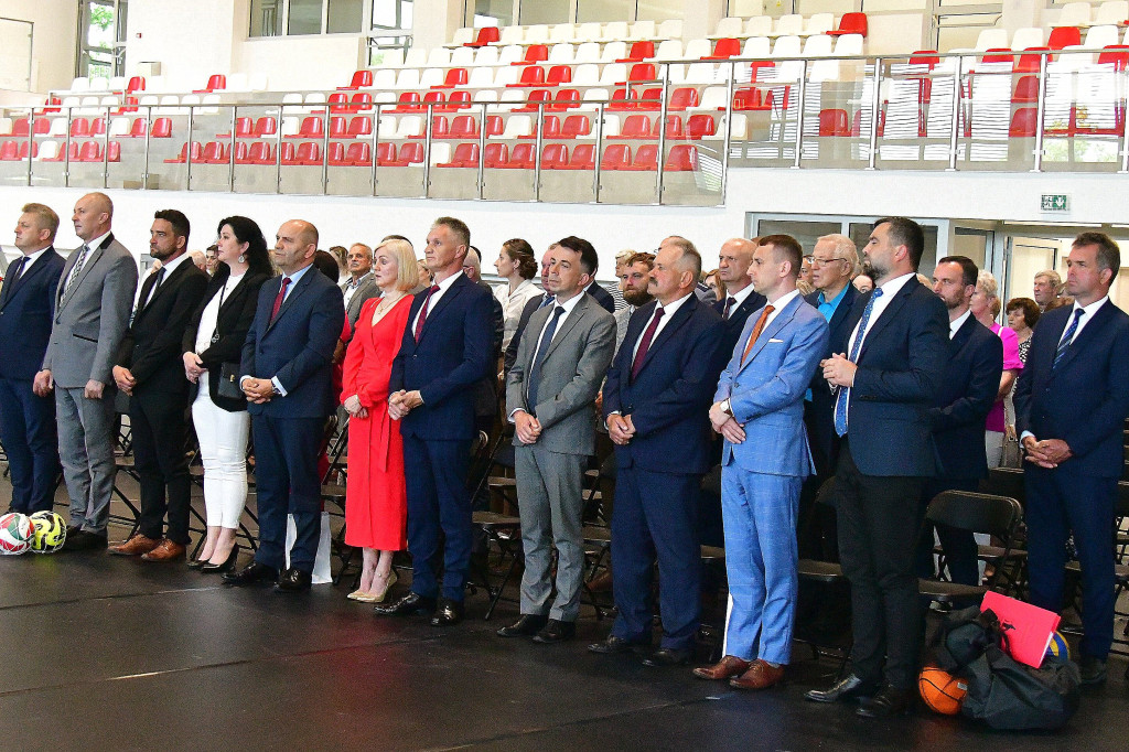 Potok Górny. Otwarcie hali sportowej