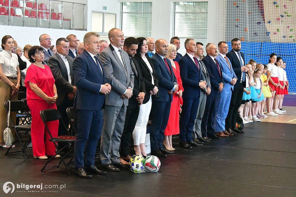 Potok Górny. Otwarcie hali sportowej