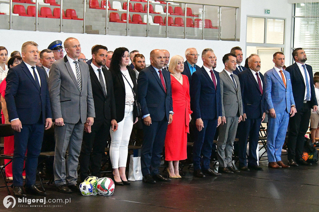 Potok Górny. Otwarcie hali sportowej