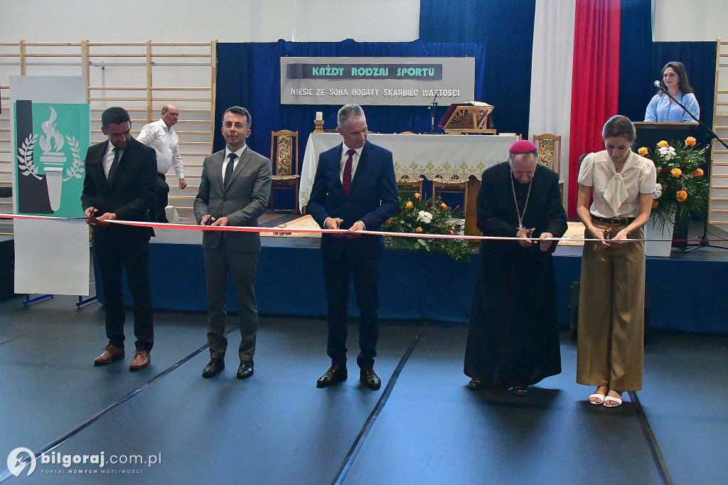Potok Górny. Otwarcie hali sportowej