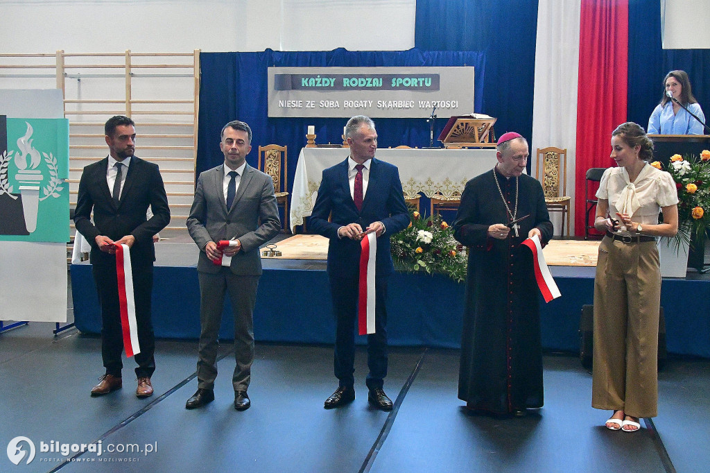 Potok Górny. Otwarcie hali sportowej
