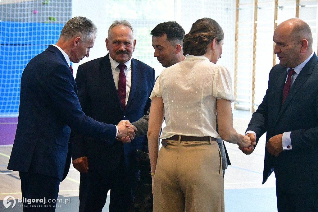 Potok Górny. Otwarcie hali sportowej