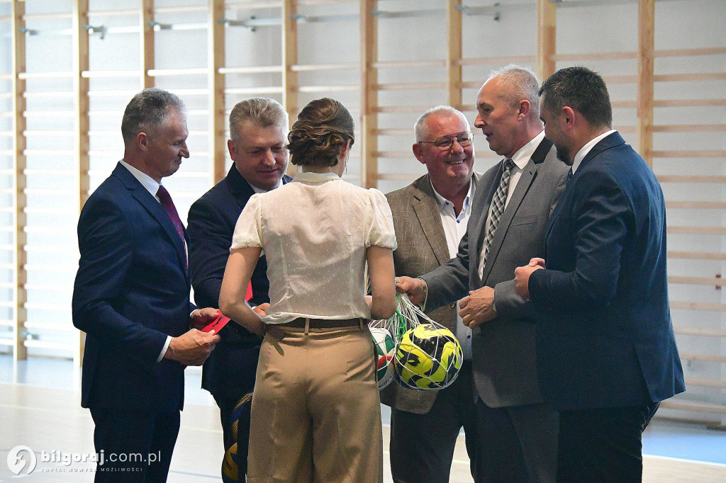 Potok Górny. Otwarcie hali sportowej