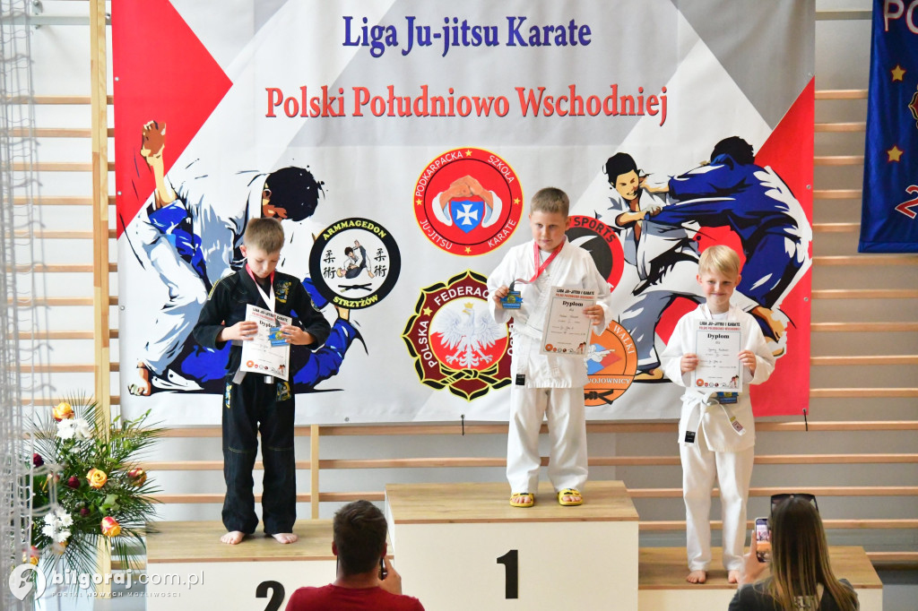 Potok Górny.  Ligi Ju-Jitsu i Karate Polski Południowo-Wschodniej