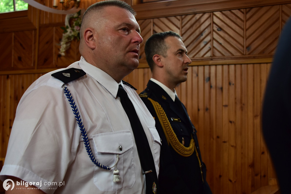 Przekazanie samochodu bojowego jednostce OSP Bukowa