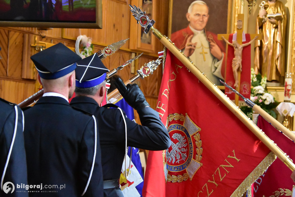 Przekazanie samochodu bojowego jednostce OSP Bukowa