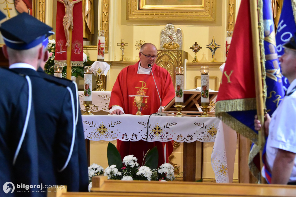 Przekazanie samochodu bojowego jednostce OSP Bukowa