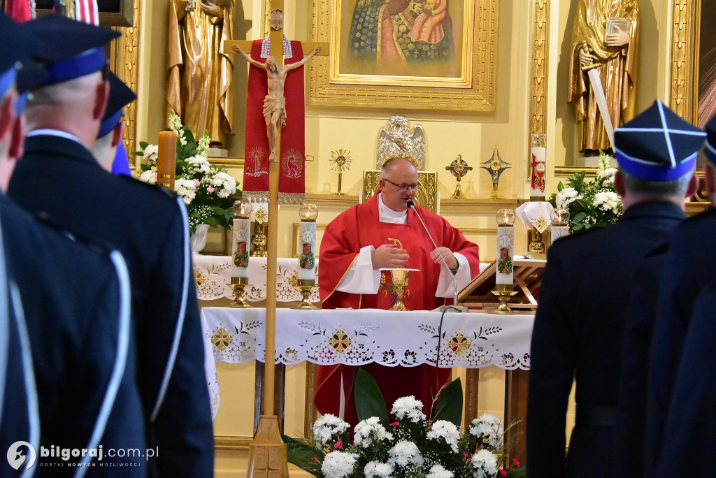 Przekazanie samochodu bojowego jednostce OSP Bukowa
