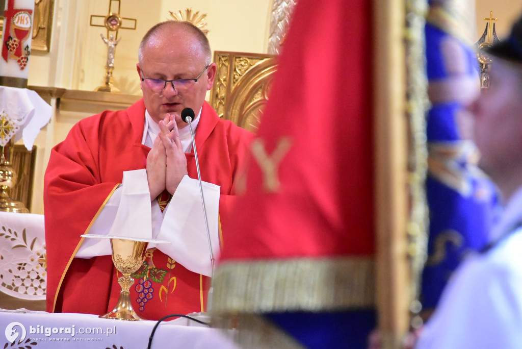 Przekazanie samochodu bojowego jednostce OSP Bukowa