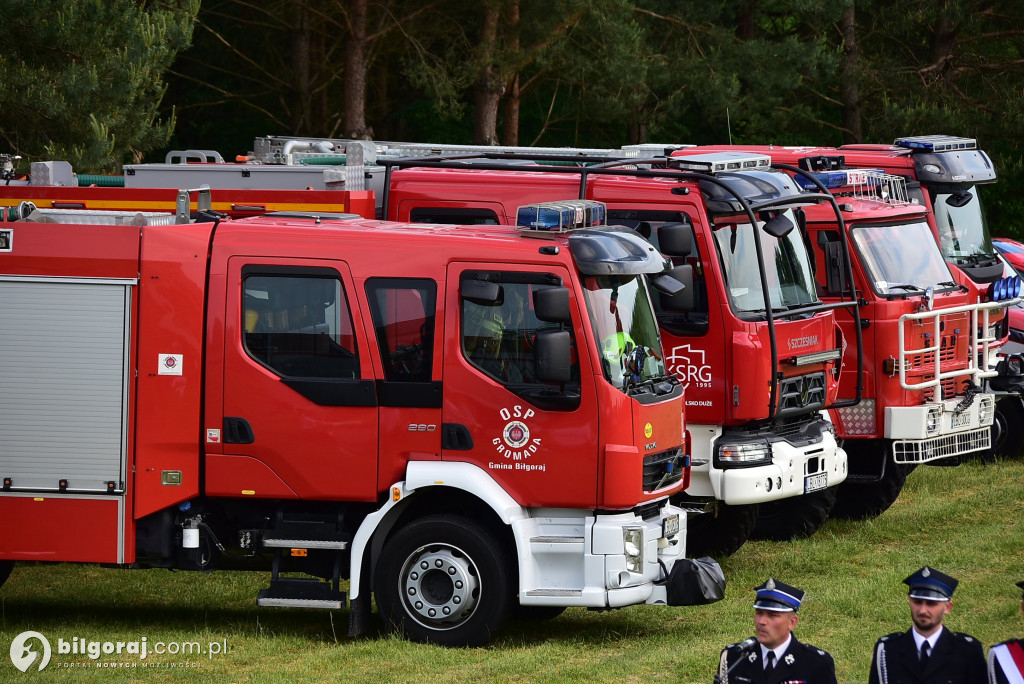 Przekazanie samochodu bojowego jednostce OSP Bukowa