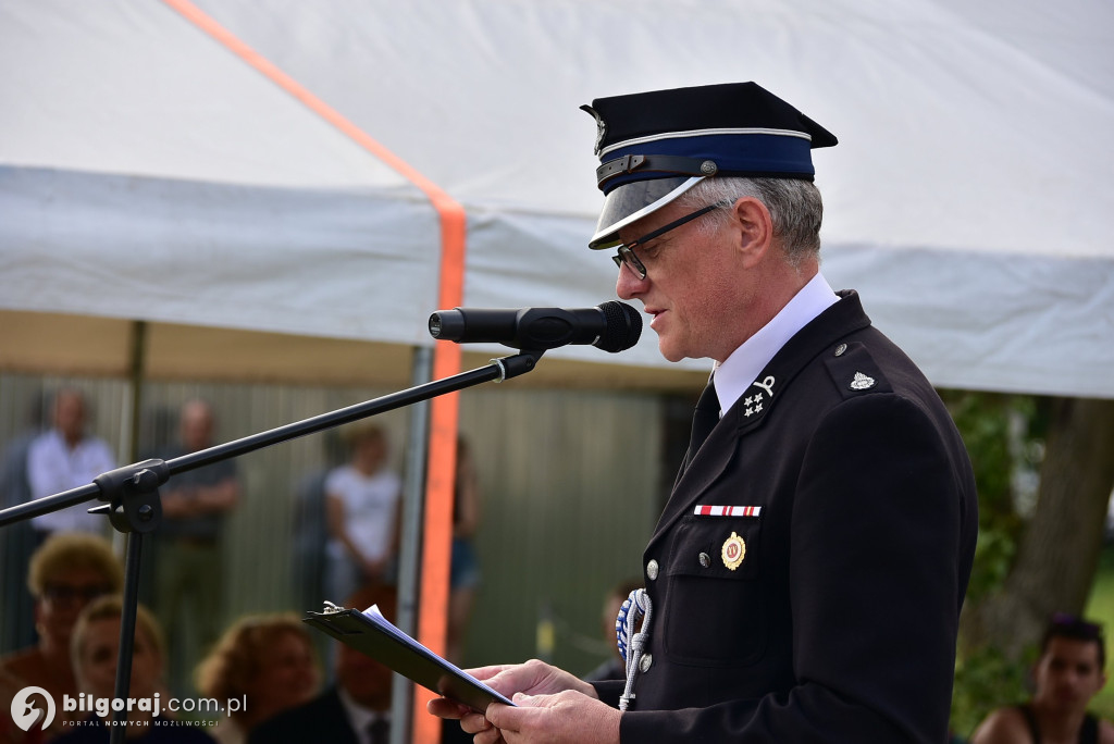 Przekazanie samochodu bojowego jednostce OSP Bukowa