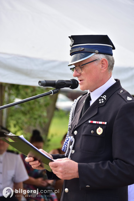 Przekazanie samochodu bojowego jednostce OSP Bukowa