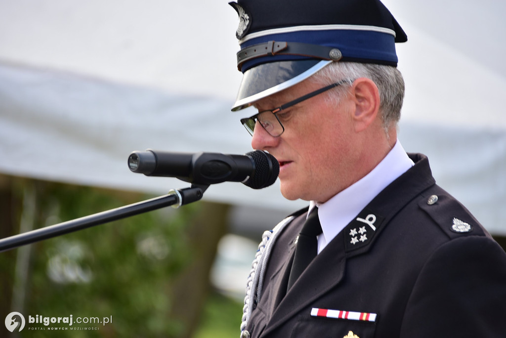 Przekazanie samochodu bojowego jednostce OSP Bukowa