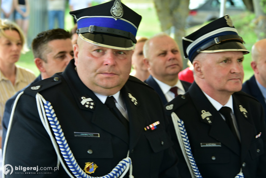 Przekazanie samochodu bojowego jednostce OSP Bukowa