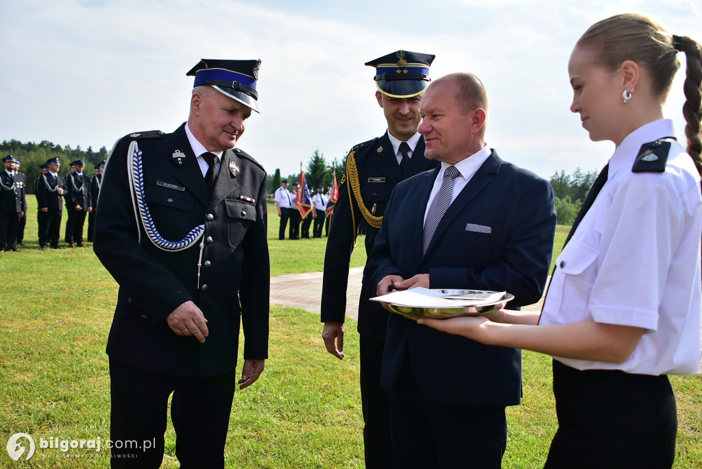 Przekazanie samochodu bojowego jednostce OSP Bukowa