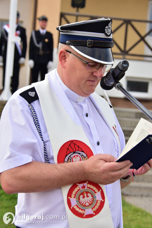Przekazanie samochodu bojowego jednostce OSP Bukowa