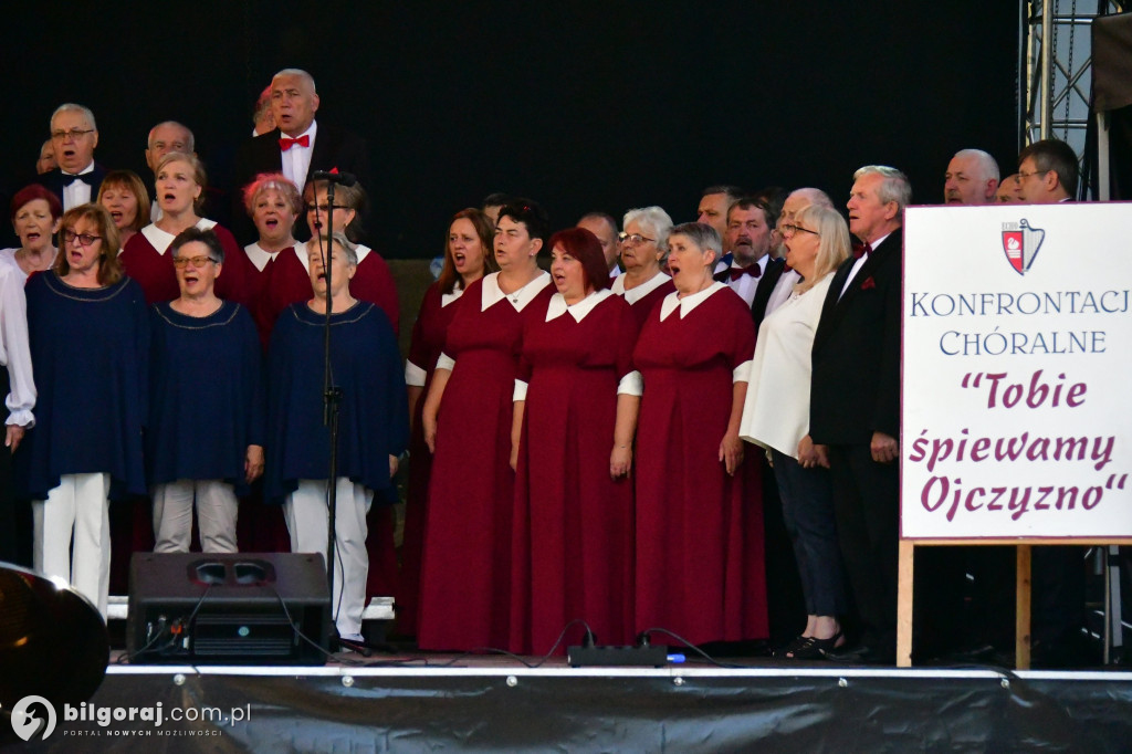 Ponad sto chórzystów na scenie letniej BCK w Biłgoraju