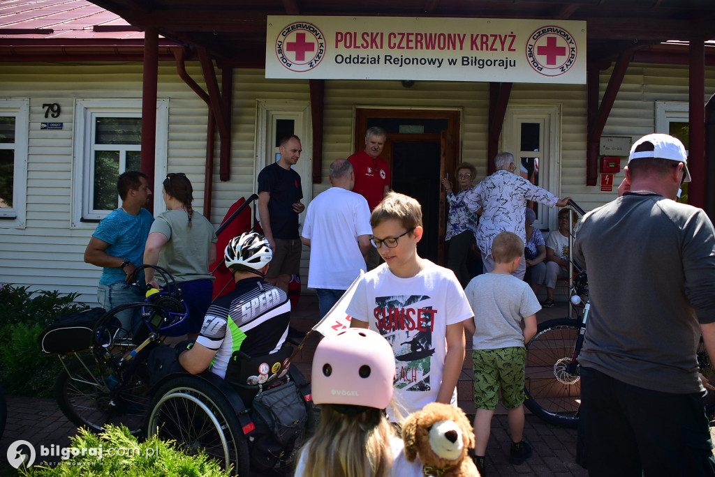 IX Rowerowy Rajd Honorowych Dawców Krwi w Biłgoraju