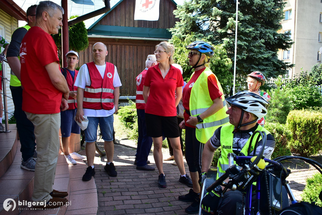 IX Rowerowy Rajd Honorowych Dawców Krwi w Biłgoraju