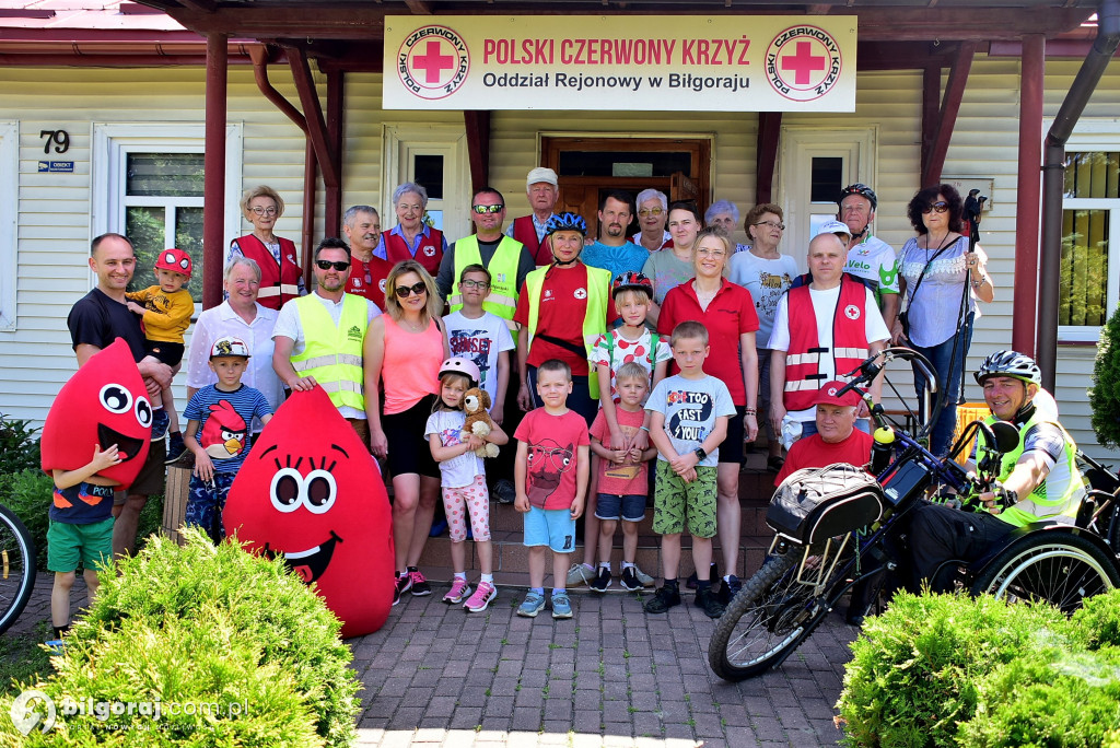 IX Rowerowy Rajd Honorowych Dawców Krwi w Biłgoraju