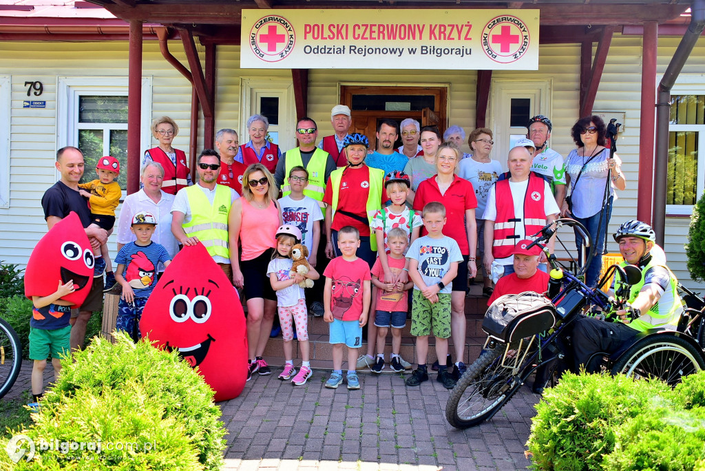 IX Rowerowy Rajd Honorowych Dawców Krwi w Biłgoraju