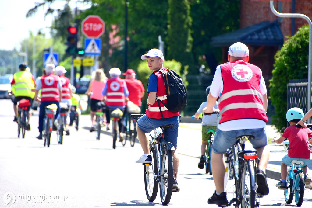 IX Rowerowy Rajd Honorowych Dawców Krwi w Biłgoraju