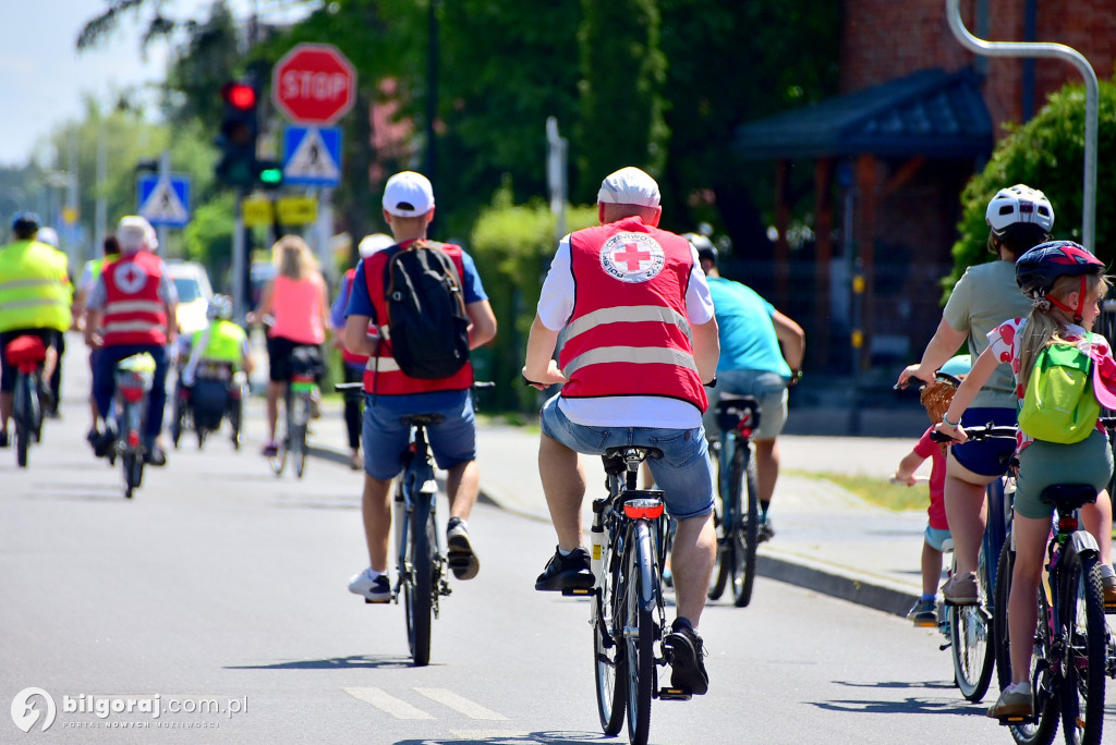 IX Rowerowy Rajd Honorowych Dawców Krwi w Biłgoraju