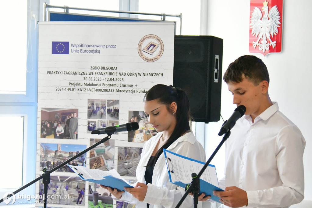 ZSBiO w Biłgoraju. Podsumowanie programu Erazmus+