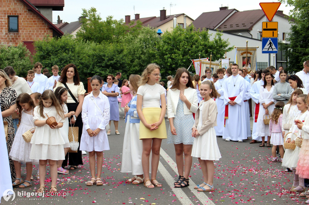Procesja Bożego Ciała w par. Chrystusa Króla w Biłgoraju