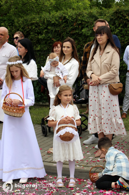 Procesja Bożego Ciała w par. Chrystusa Króla w Biłgoraju