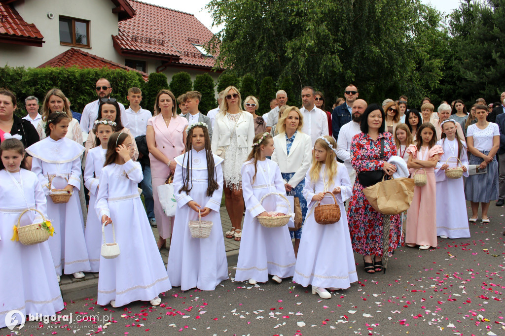 Procesja Bożego Ciała w par. Chrystusa Króla w Biłgoraju