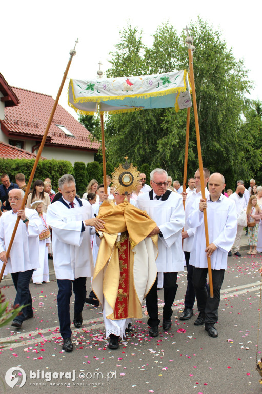 Procesja Bożego Ciała w par. Chrystusa Króla w Biłgoraju